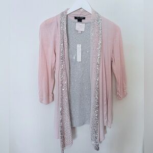 2 for 1 Price: NWT Romeo & Juliet Tank Top & WHBM Waterfall Cardigan